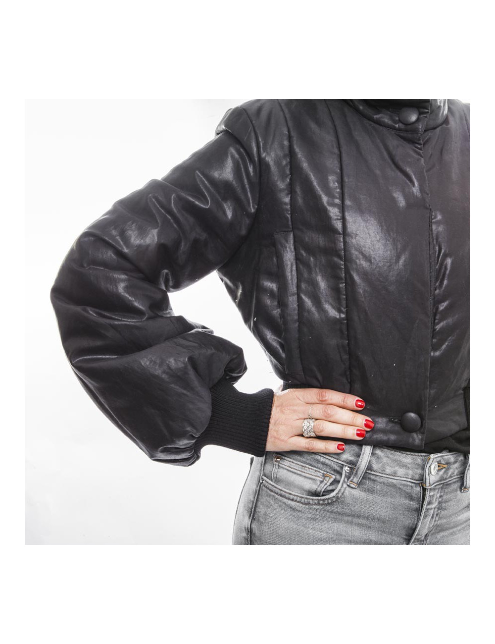 Blouson CHANEL T 42  noir