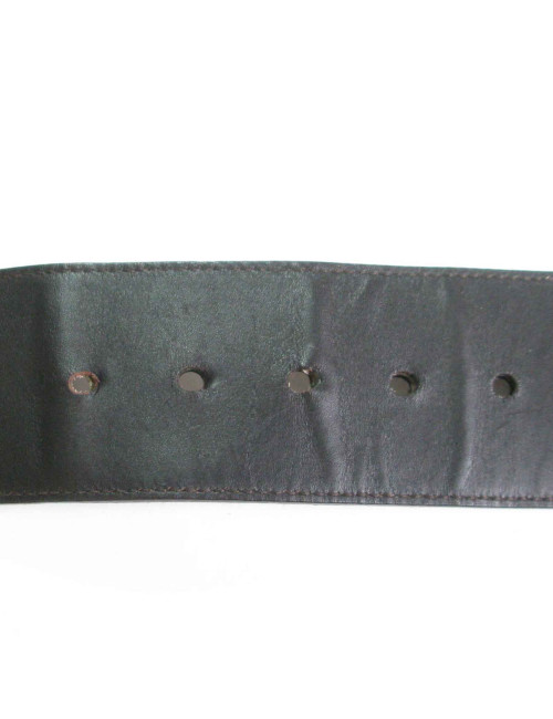 xxx Ceinture  YSL YVES SAINT LAURENT T85 poulain façon léopard