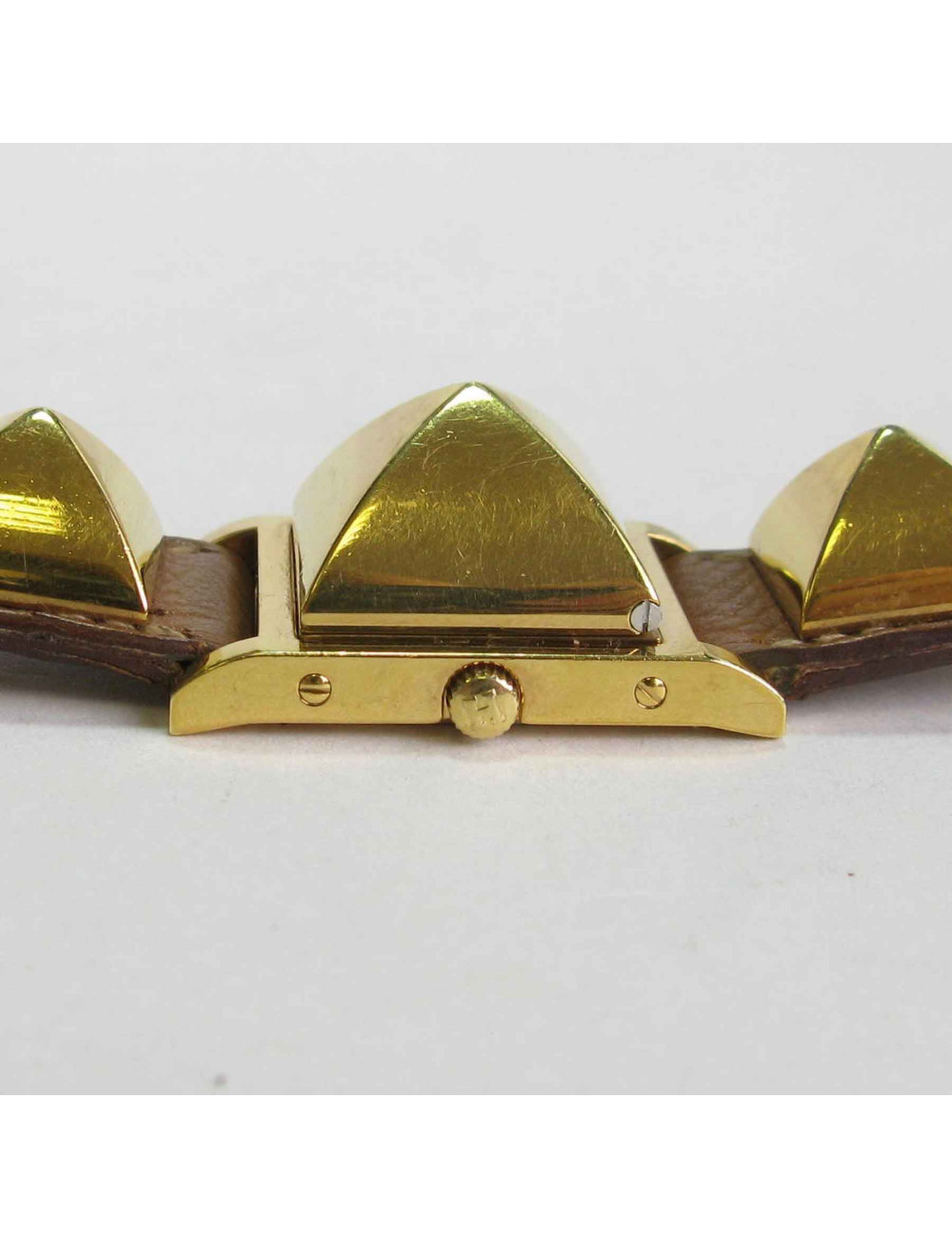 Montre Médor HERMES PM dorée