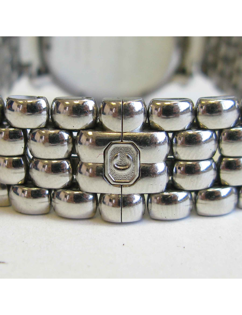 Montre bracelet de dame CHOPARD  "Happy Sport" en acier 