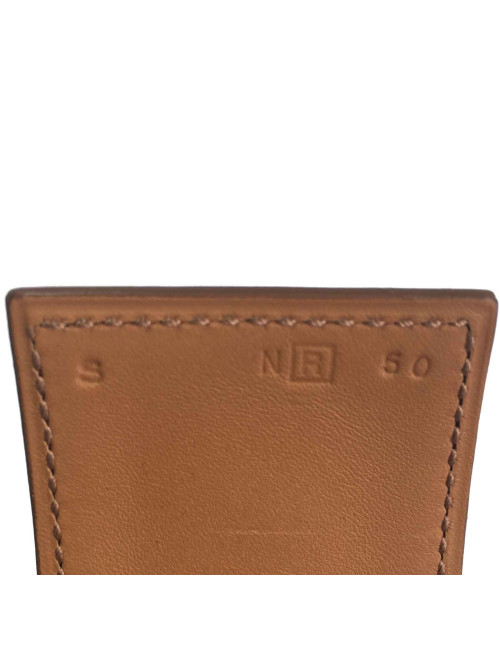 xxx Manchette HERMES CDC cuir veau tadelakt sanguine