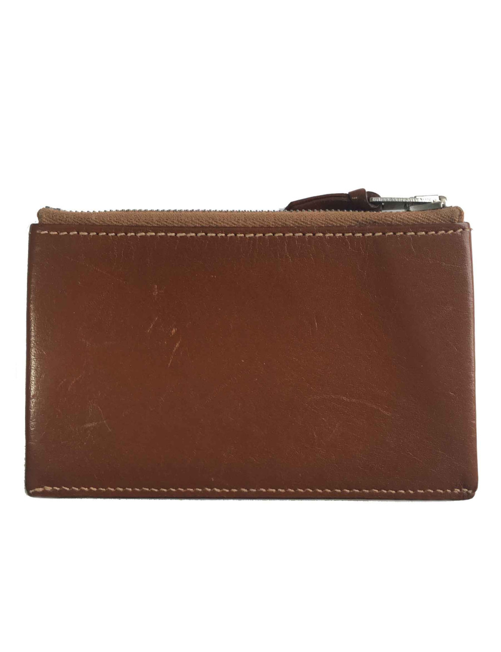 Porte-cartes HERMES en veau barénia