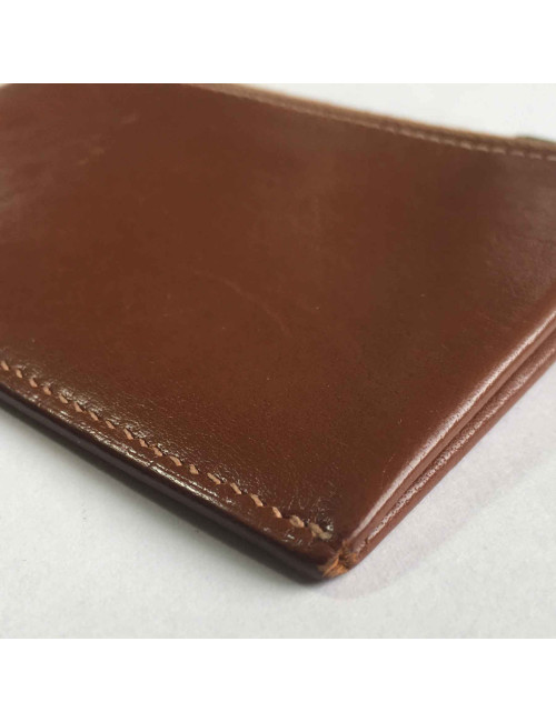 Porte-cartes HERMES en veau barénia