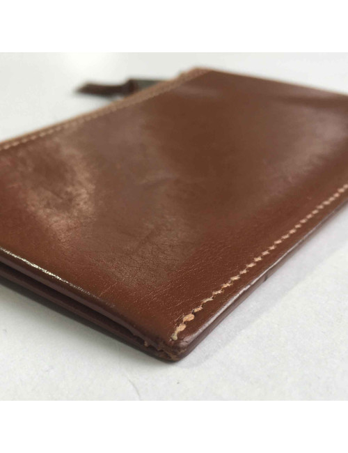 Porte-cartes HERMES en veau barénia