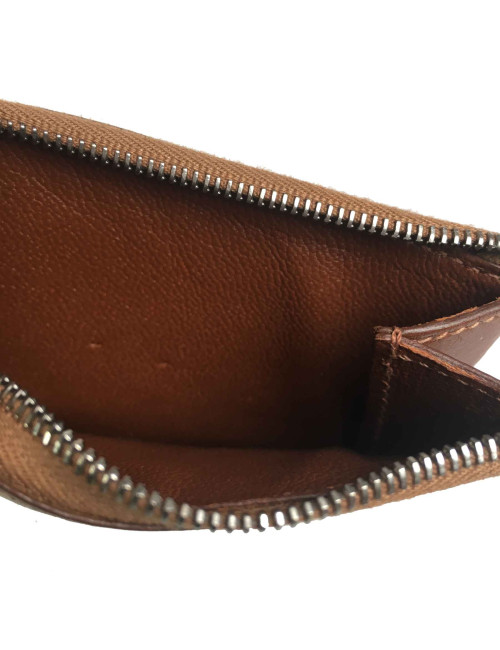 Porte-cartes HERMES en veau barénia