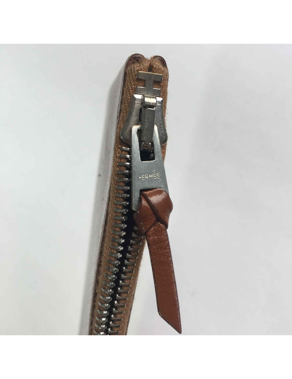 Porte-cartes HERMES en veau barénia