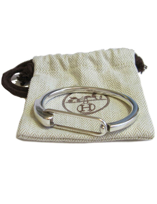 Bracelet HERMES en argent massif