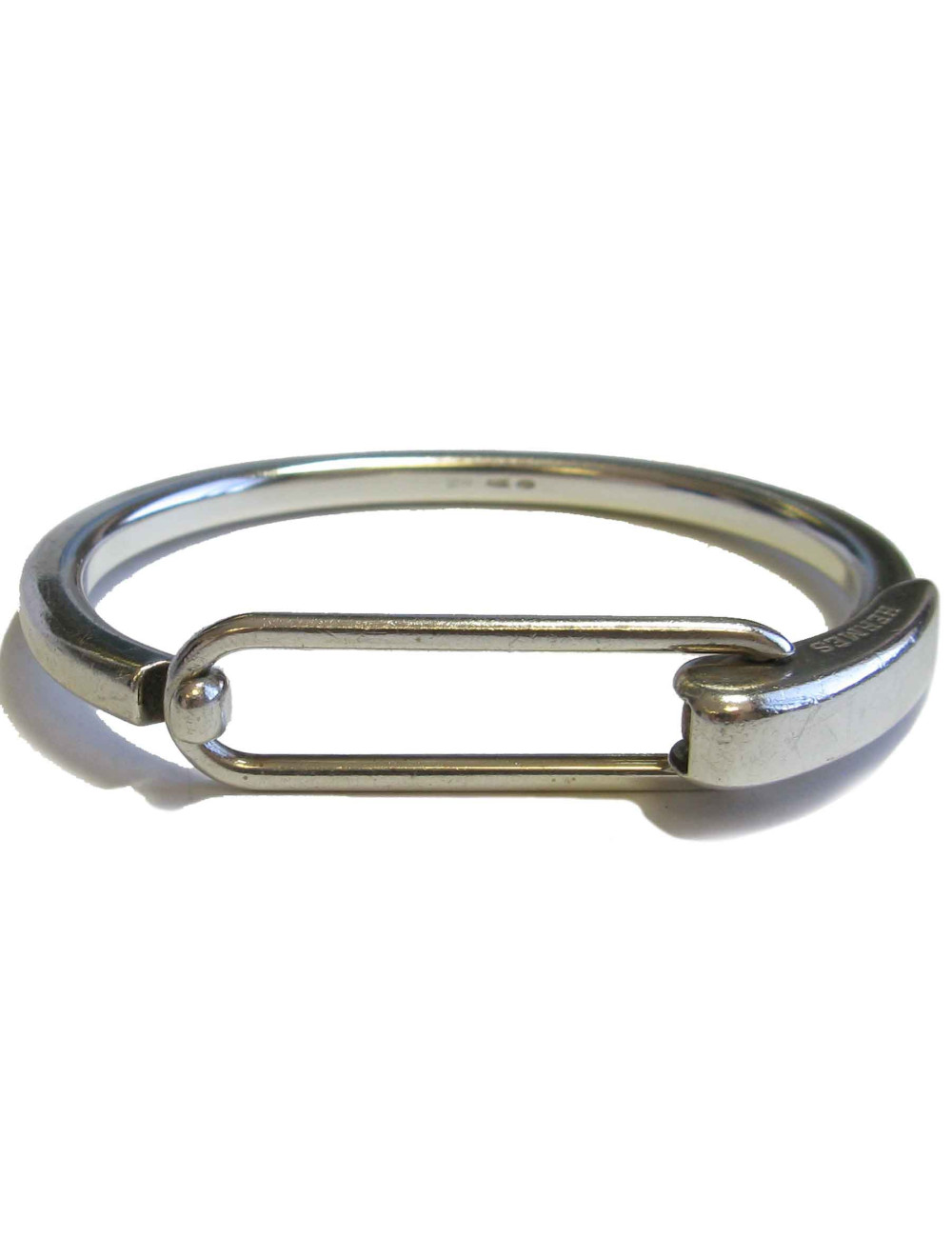 Bracelet HERMES en argent massif
