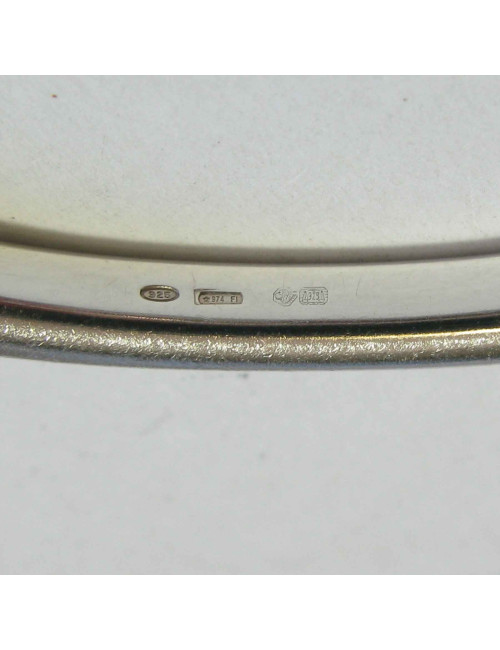 Bracelet HERMES en argent massif Taille LG