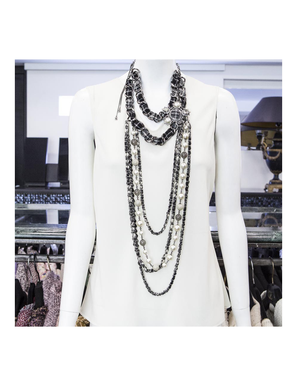 Sautoir CHANEL "Paris-Edimbourg"