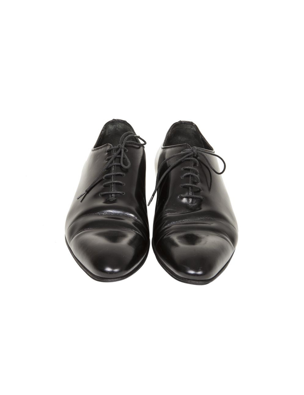 DIOR shoes in black matte patent leather size 44EU