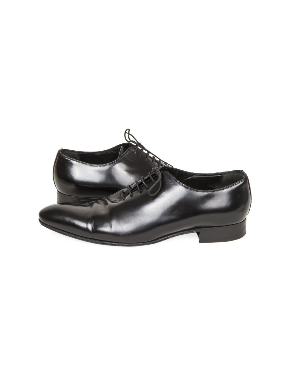 DIOR shoes in black matte patent leather size 44EU