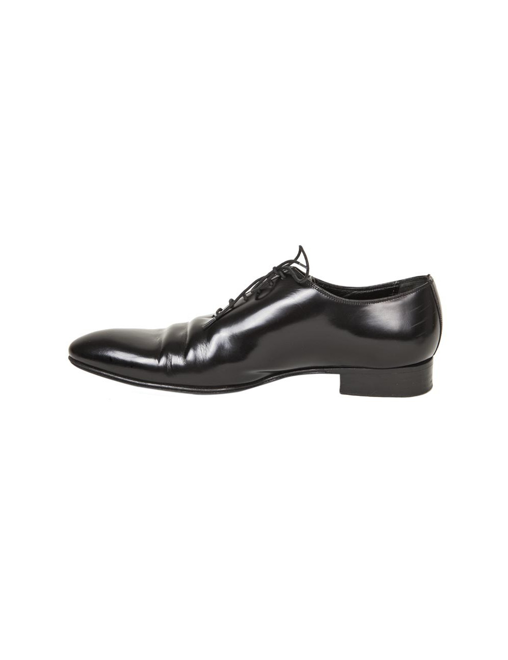 DIOR shoes in black matte patent leather size 44EU