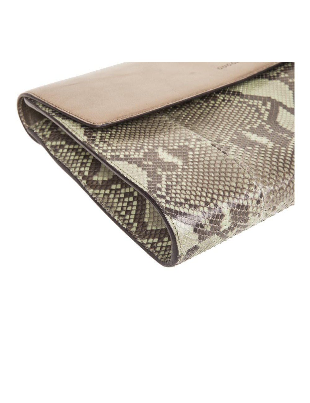 Pochette GUCCI en python vert