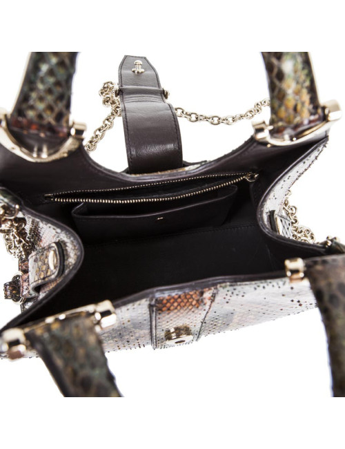 Sac GUCCI en python vert