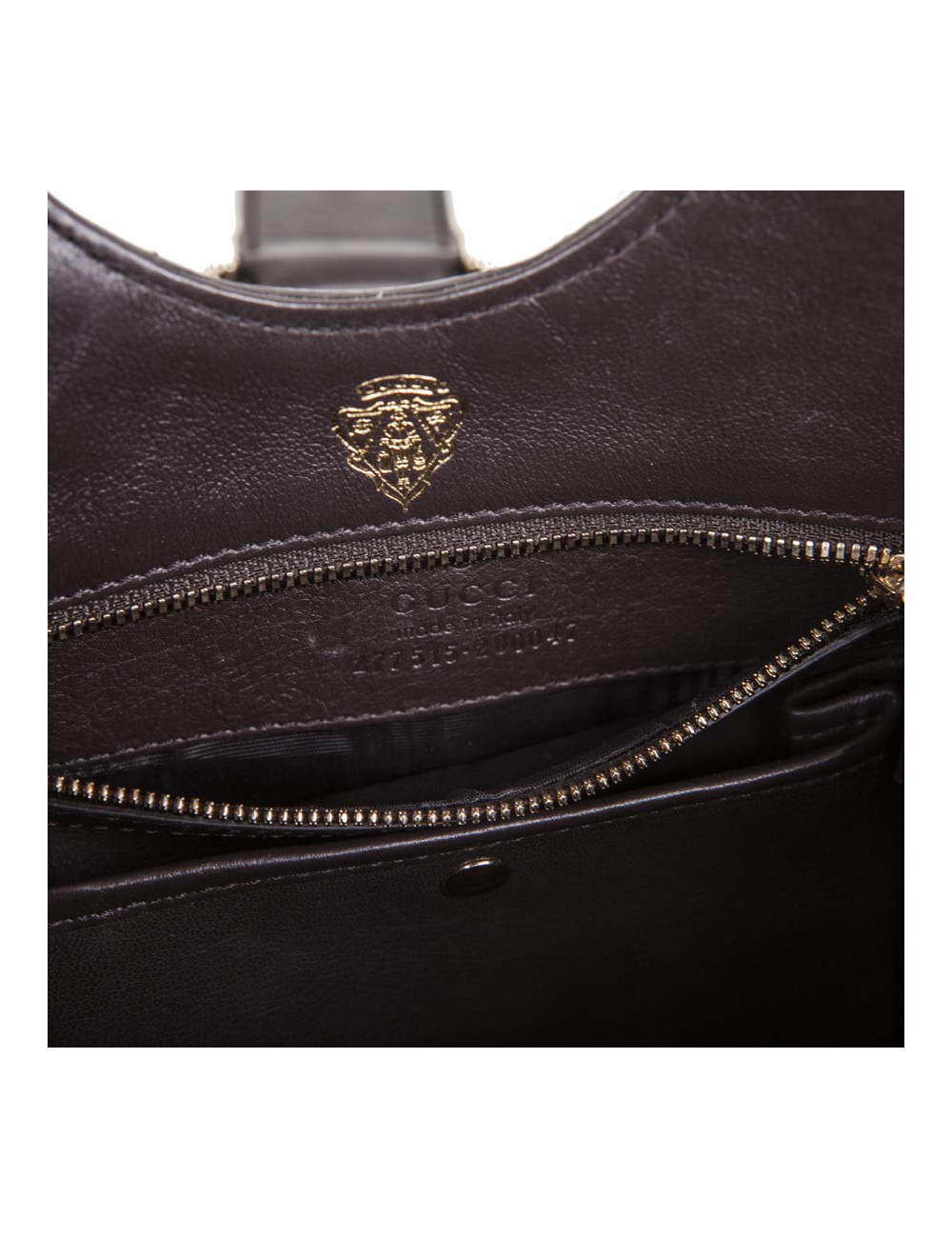 Sac GUCCI en python vert