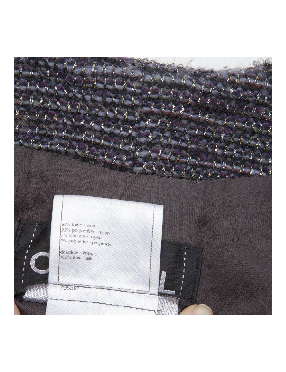 Robe manteau CHANEL T 34 FR  "Paris-