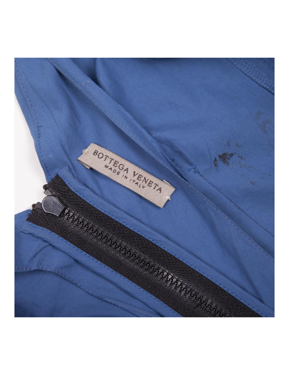 Robe BOTTEGA VENETA T 34 bleu et noir