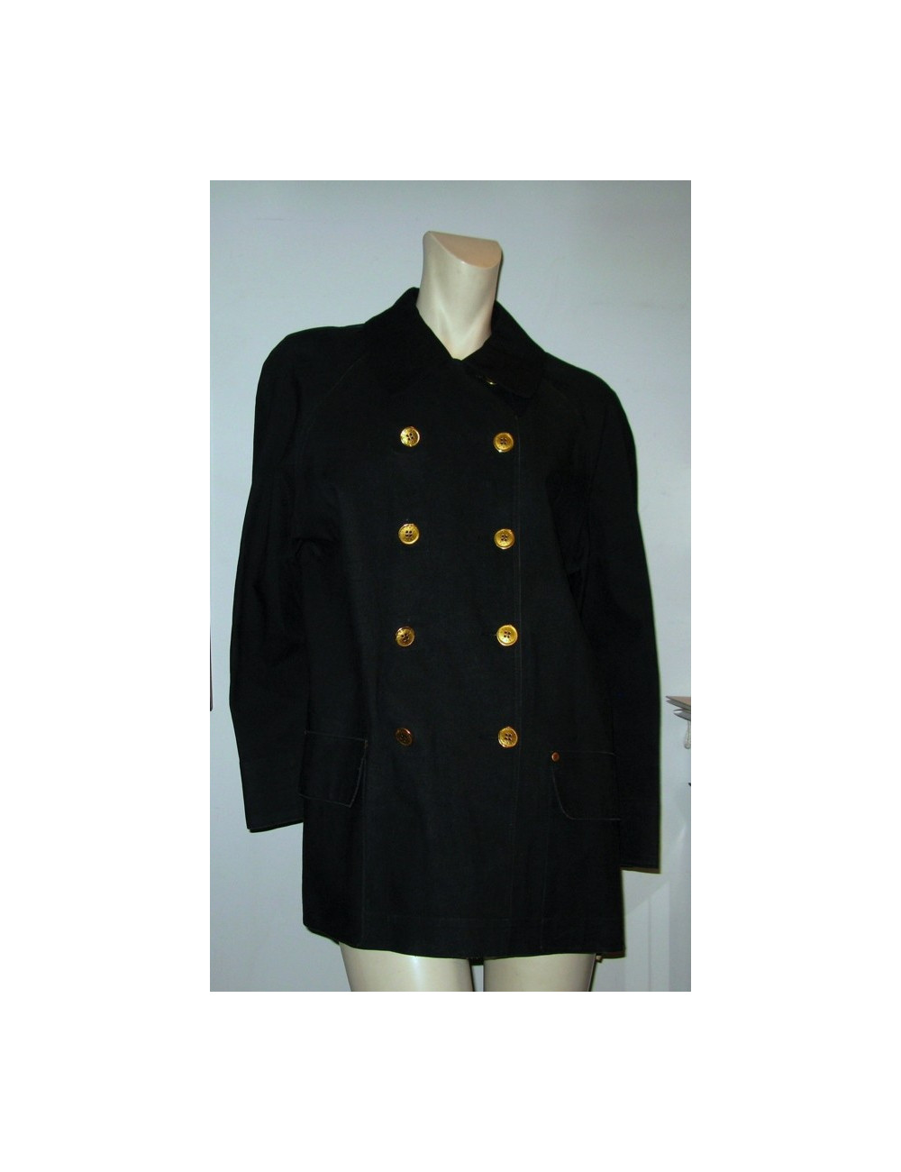 Black Macintosh HERMES jacket