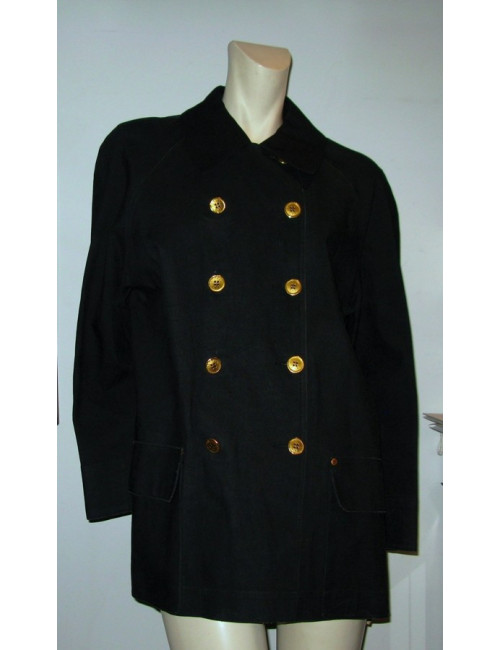 Black Macintosh HERMES jacket