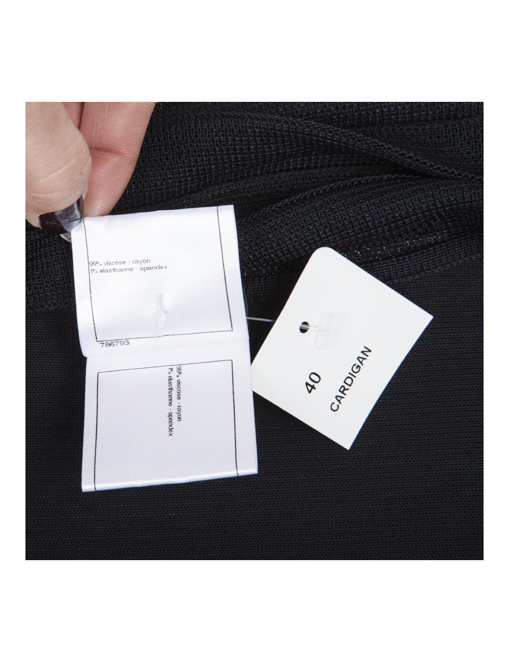 Cardigan CHANEL T 40 noir