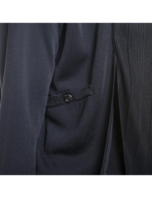 CHANEL T 40 cardigan in black viscose
