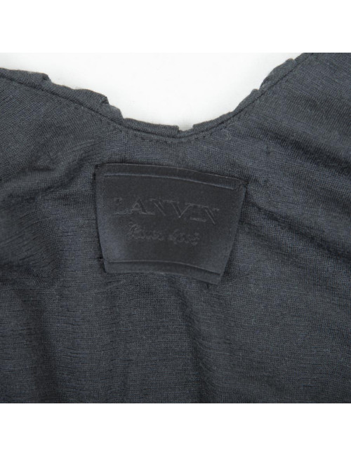 LANVIN grey cotton dress