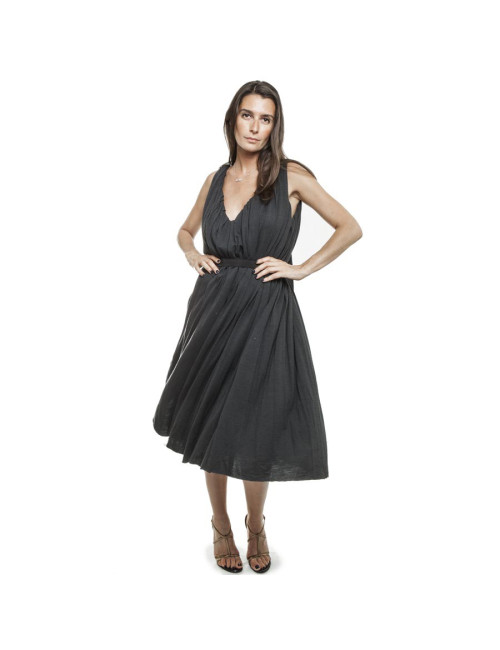 LANVIN grey cotton dress