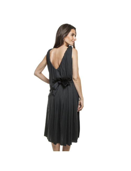 LANVIN grey cotton dress