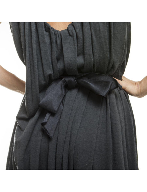 LANVIN grey cotton dress