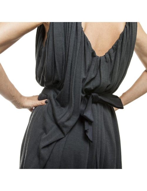 LANVIN grey cotton dress