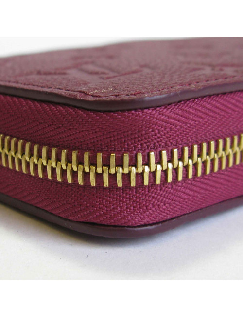 Organizer LOUIS VUITTON en cuir monogram empreinte embossé raisin