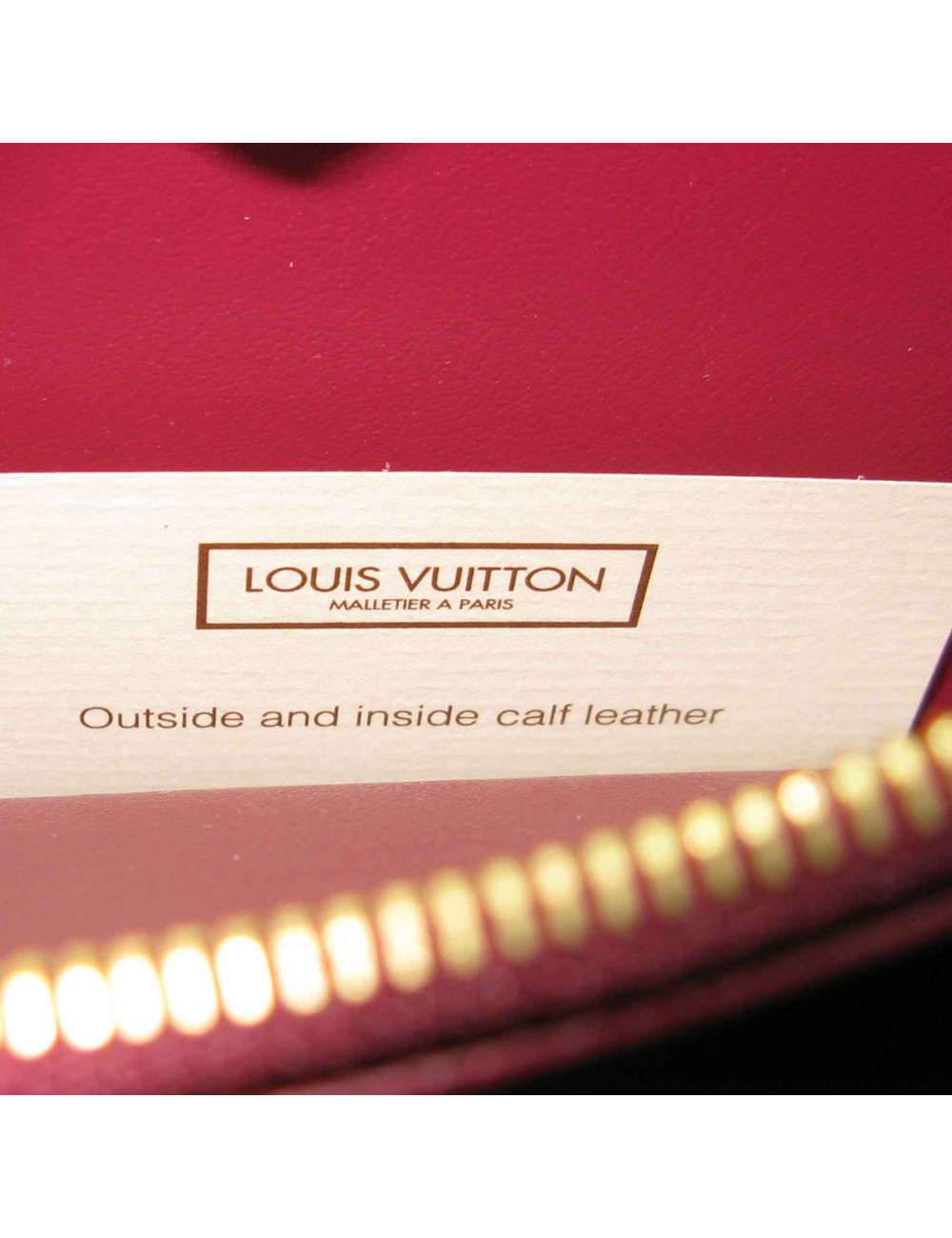 Organizer LOUIS VUITTON en cuir monogram empreinte embossé raisin