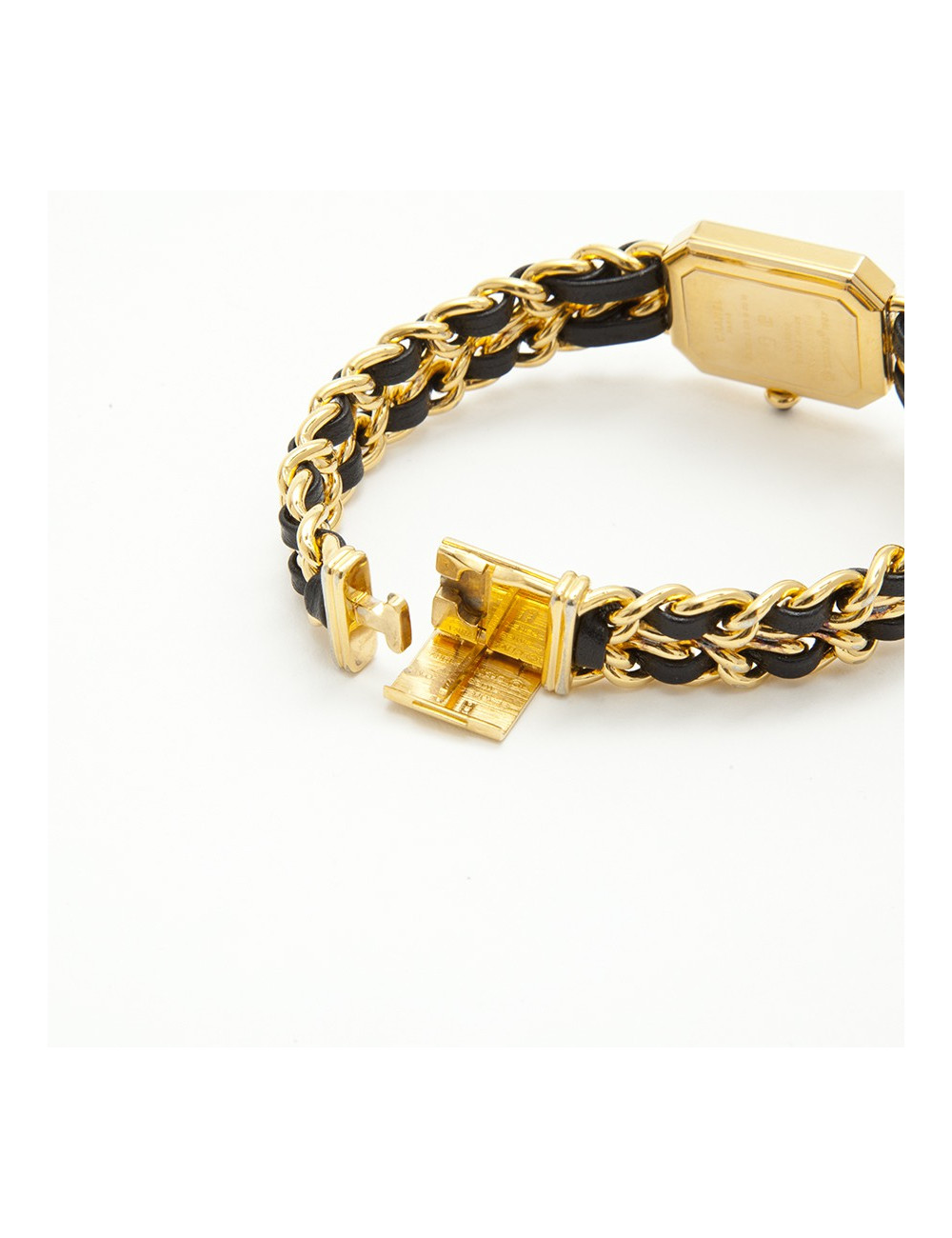 CHANEL Première watch in gold plated metal