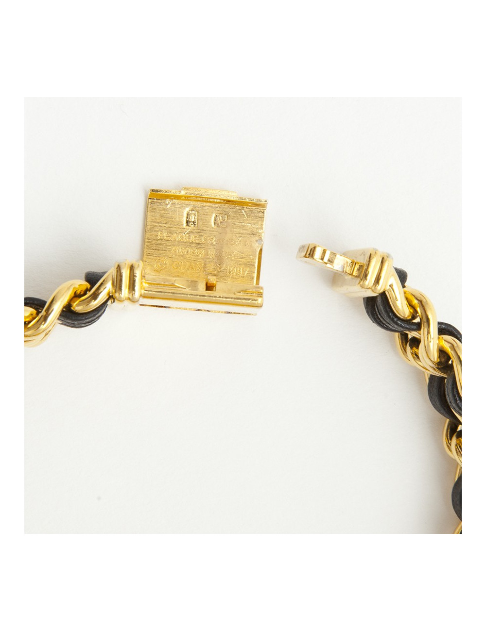 CHANEL Première watch in gold plated metal