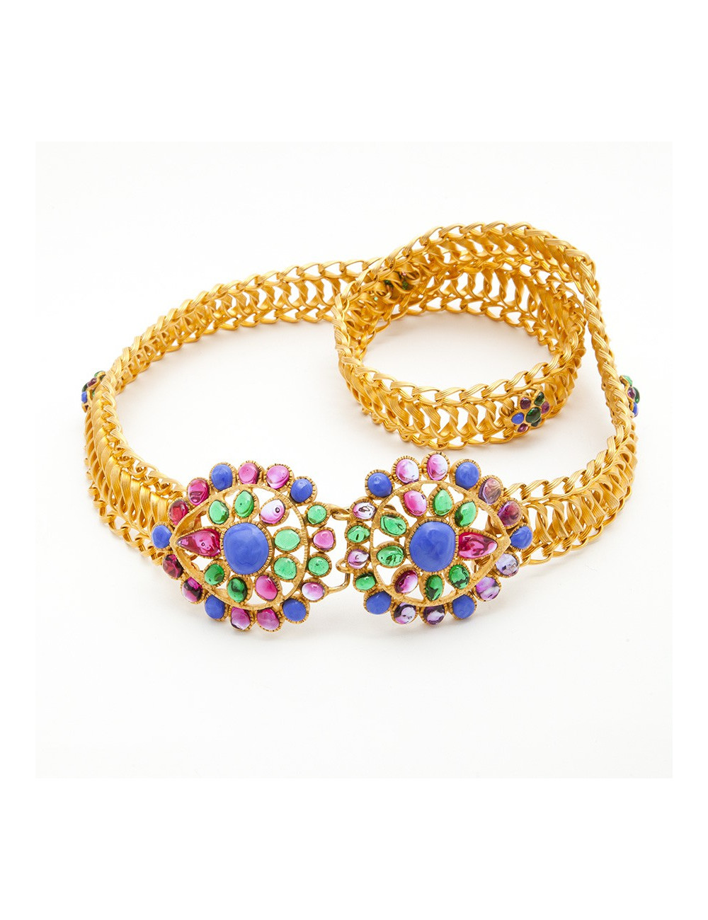 Ceinture GRIPOIX boucle byzantine