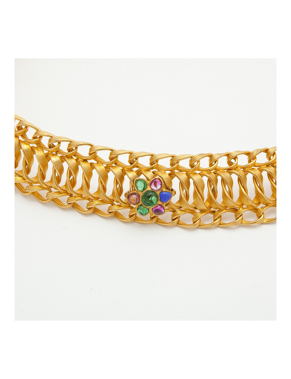 Ceinture GRIPOIX boucle byzantine