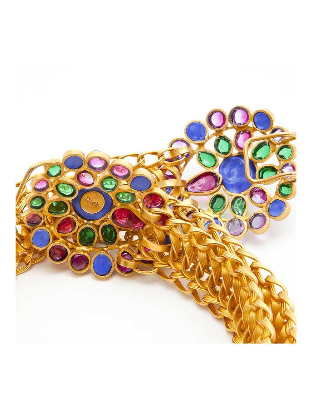 Ceinture GRIPOIX boucle byzantine