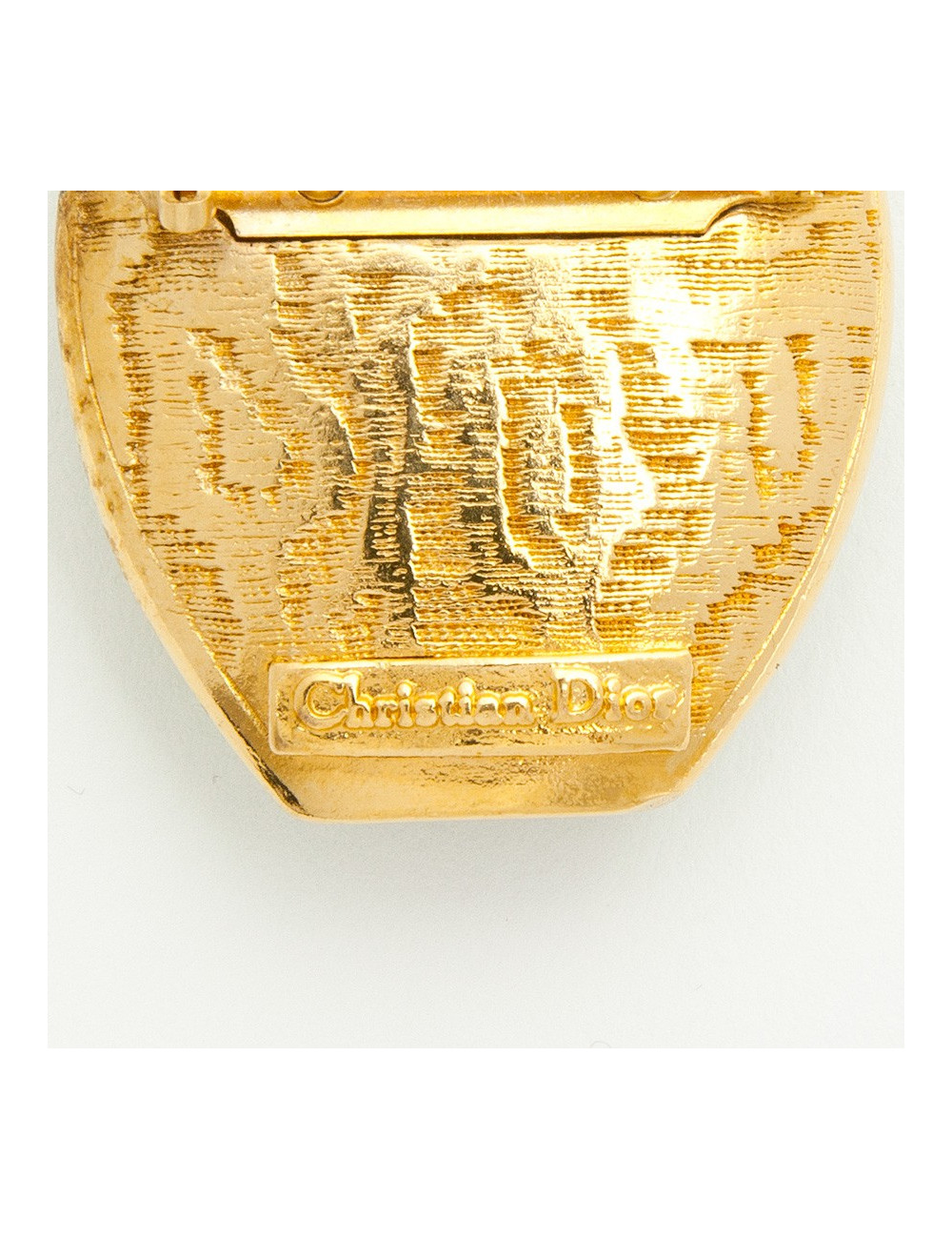 Broche CHRISTIAN DIOR Flacon vert