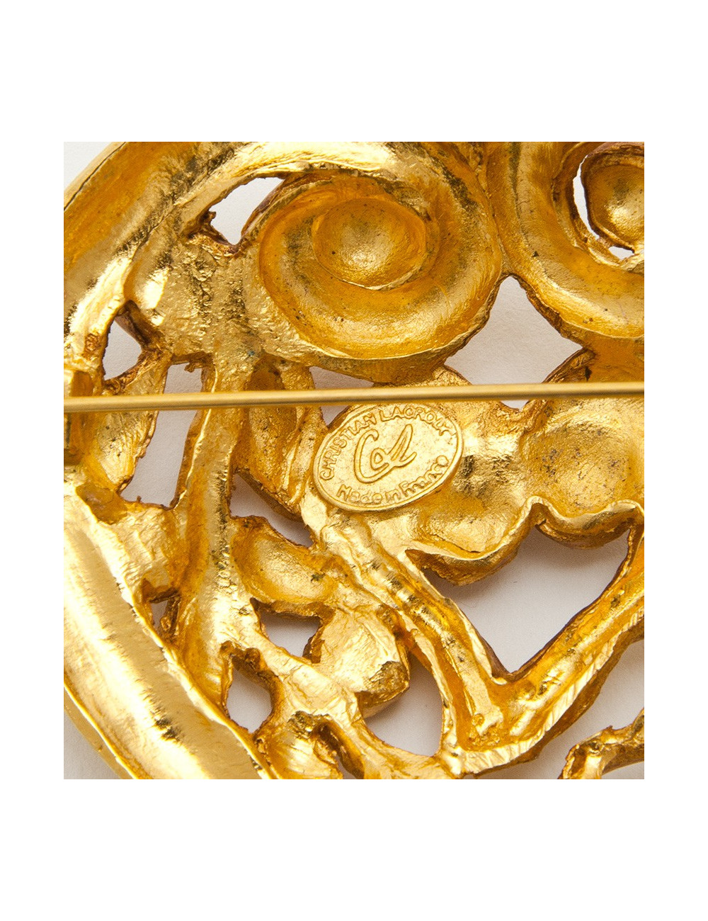 Broche CHRISTIAN LACROIX Coeur  Vintage