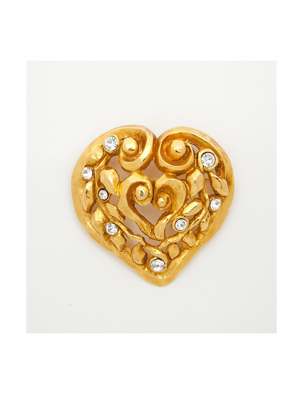 Broche CHRISTIAN LACROIX Coeur  Vintage
