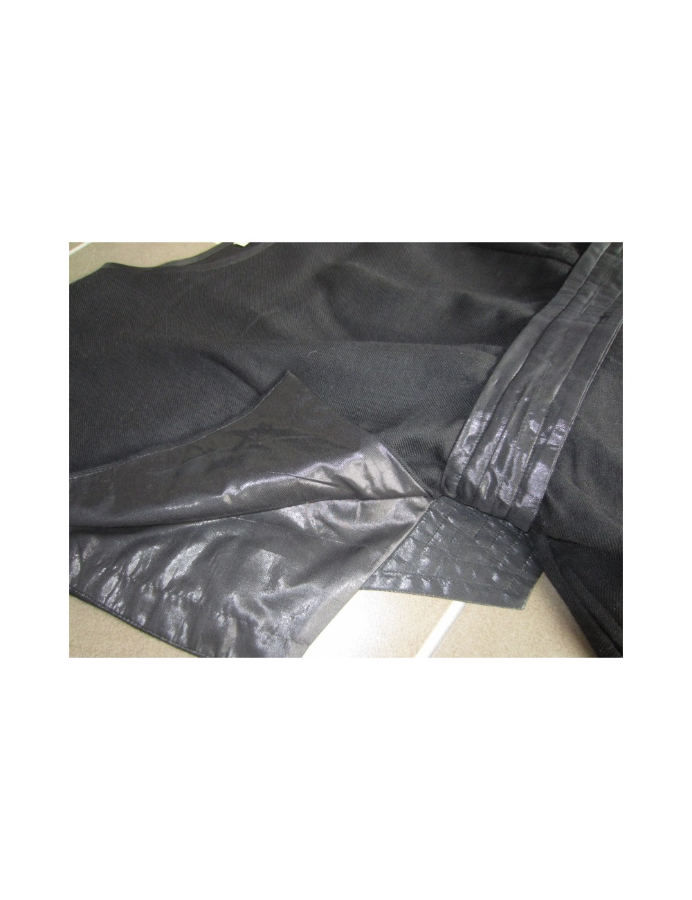 Robe Paul & Joe noire ceinture satinée