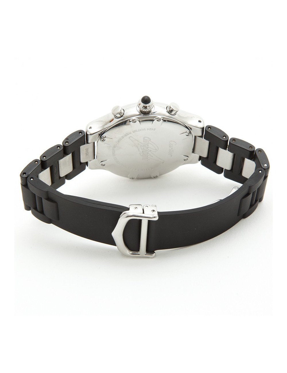 Montre  21 CARTIER Chronoscaph acier Homme