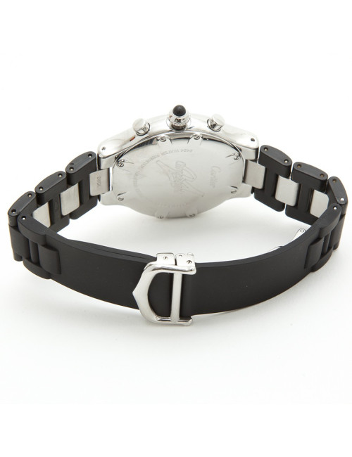 CARTIER 21 Chronoscaph Stainless Steel Quartz Wristwatch for men