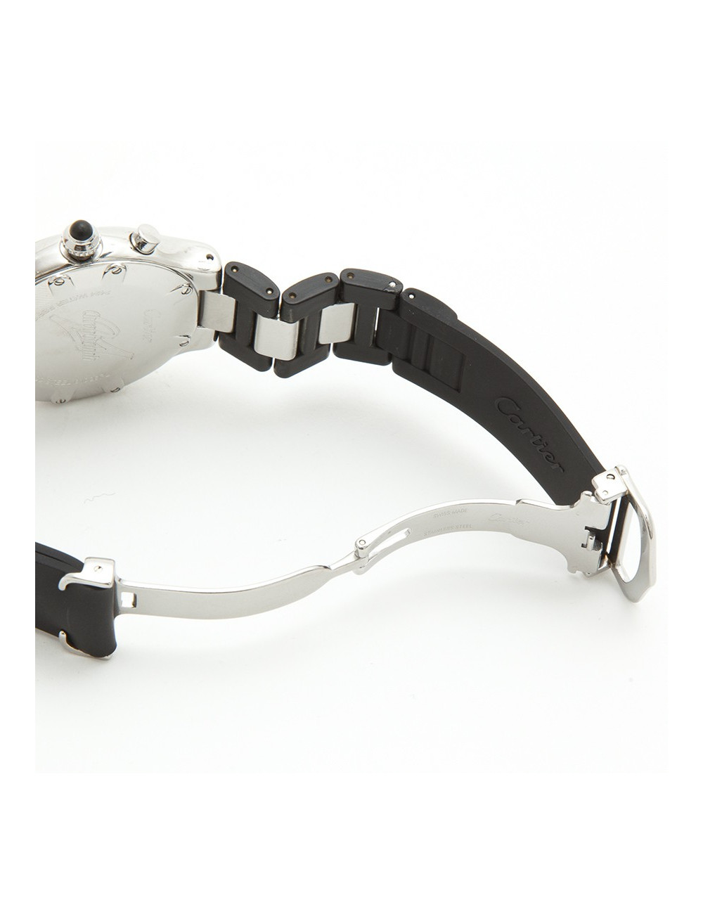 CARTIER 21 Chronoscaph Stainless Steel Quartz Wristwatch for men