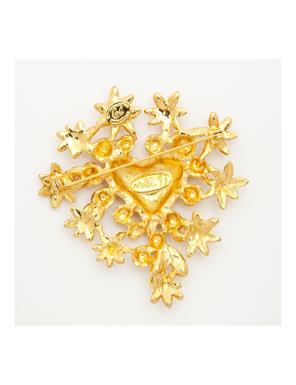 Broche CHRISTIAN LACROIX Coeur  Vintage