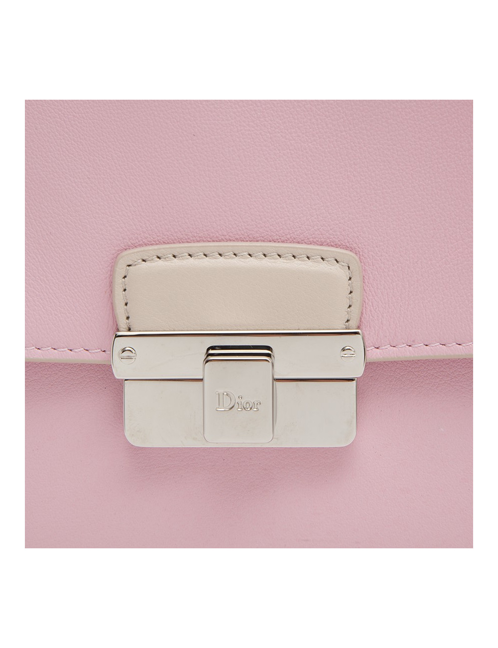 Sac Diorling DIOR cuir rose et sable