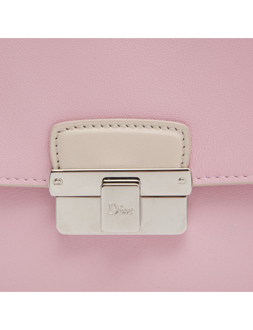 Sac Diorling DIOR cuir rose et sable