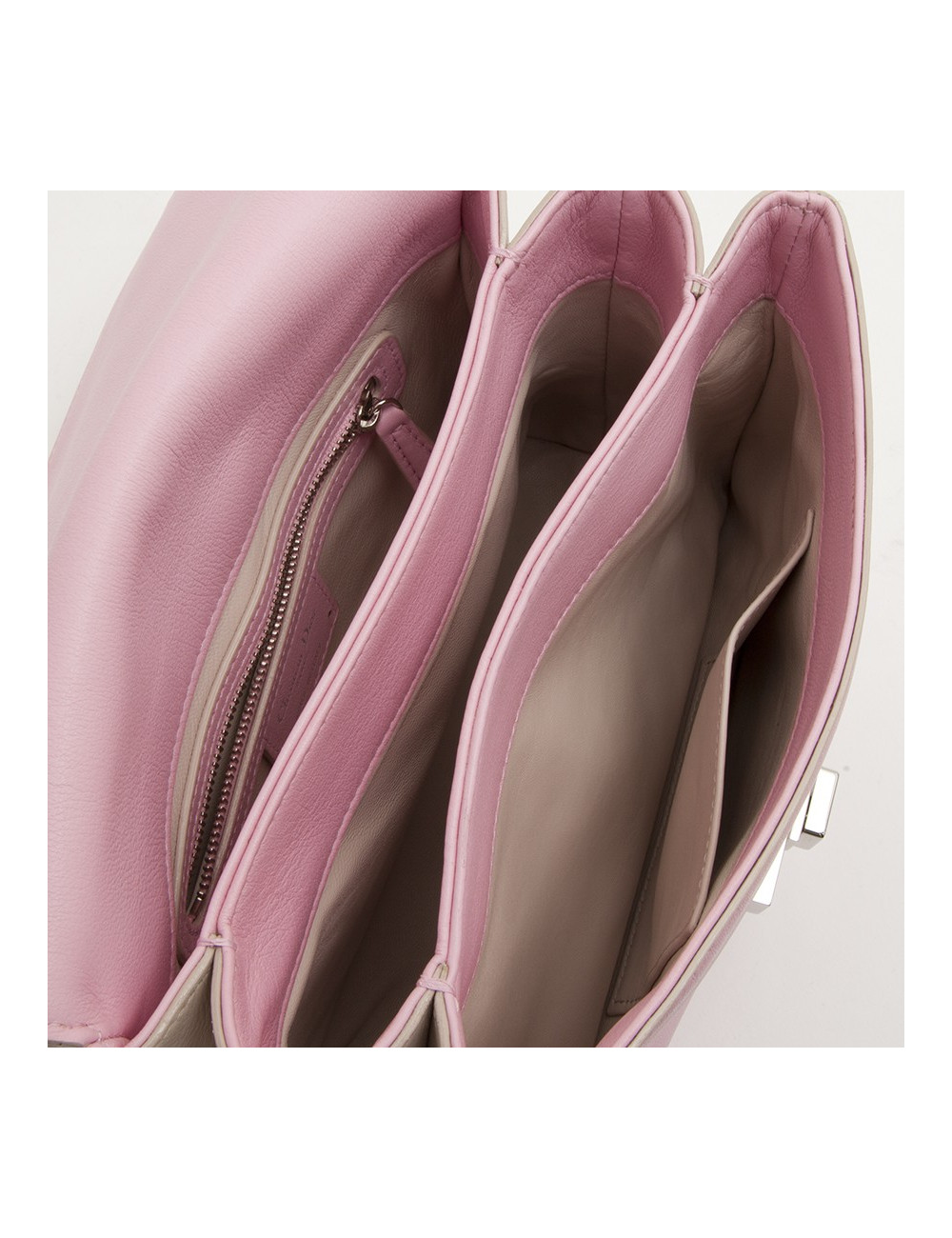 Sac Diorling DIOR cuir rose et sable