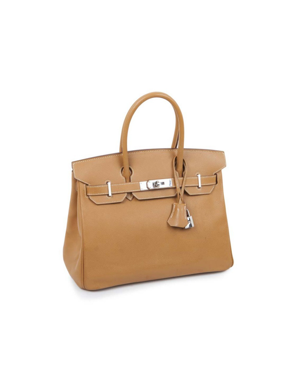 Birkin 30 HERMES en cuir epsom gold H